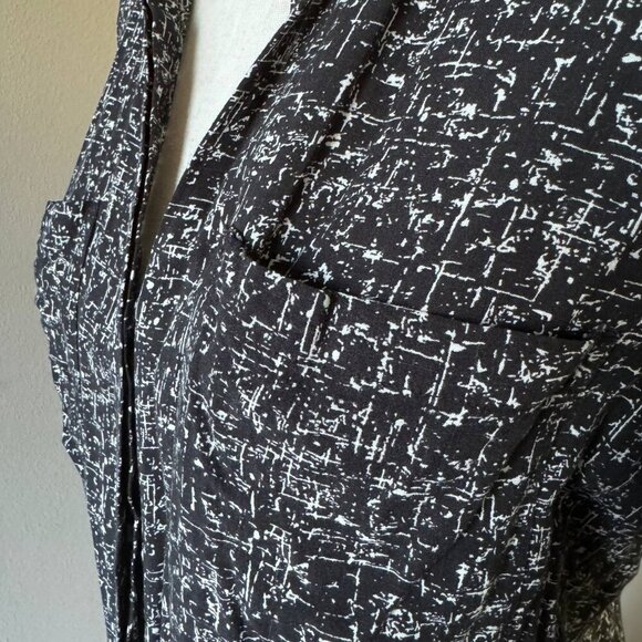 Cloth & Stone High-low Oversized Button-down Shirt - Size XS - Picture 7 of 8